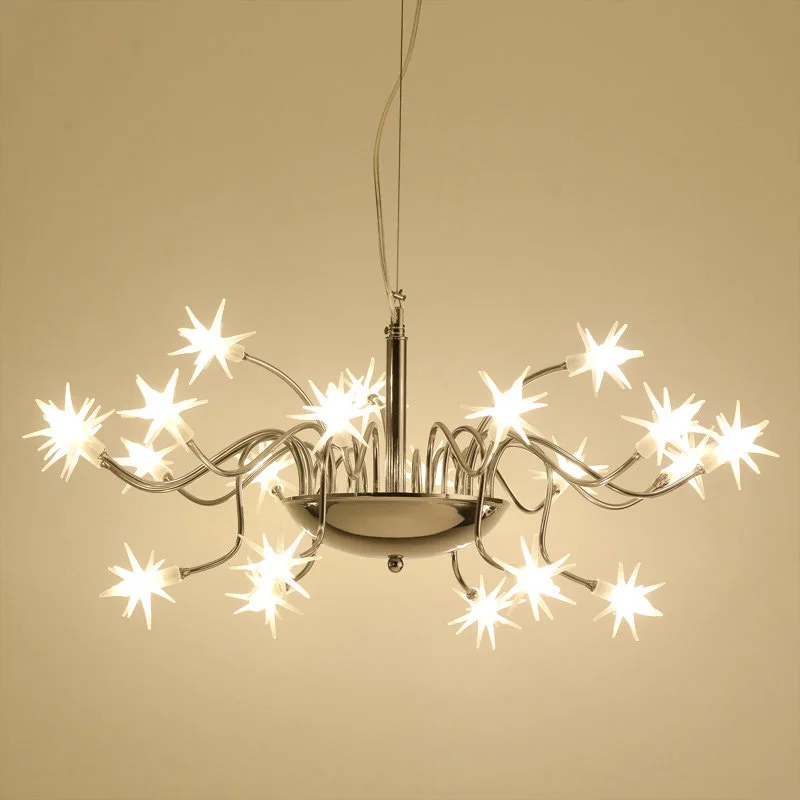 

Starry Sky LED Pendant Light Modern LED Lamp Starlight Ice Flower Romantic Beauty Boys Girls Children Room Pendant Lighting G507