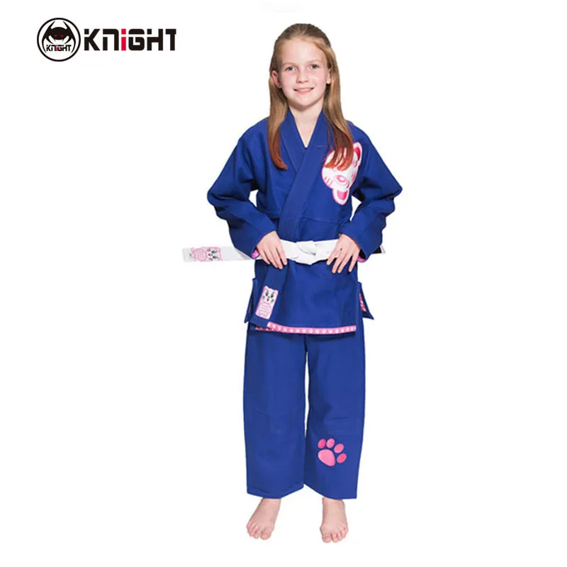BROWN CUSTOM FIT BRAZILIAN JIU-JITSU GI// BJJ KIMONO FOR KIDS// FEMALE// WOMEN
