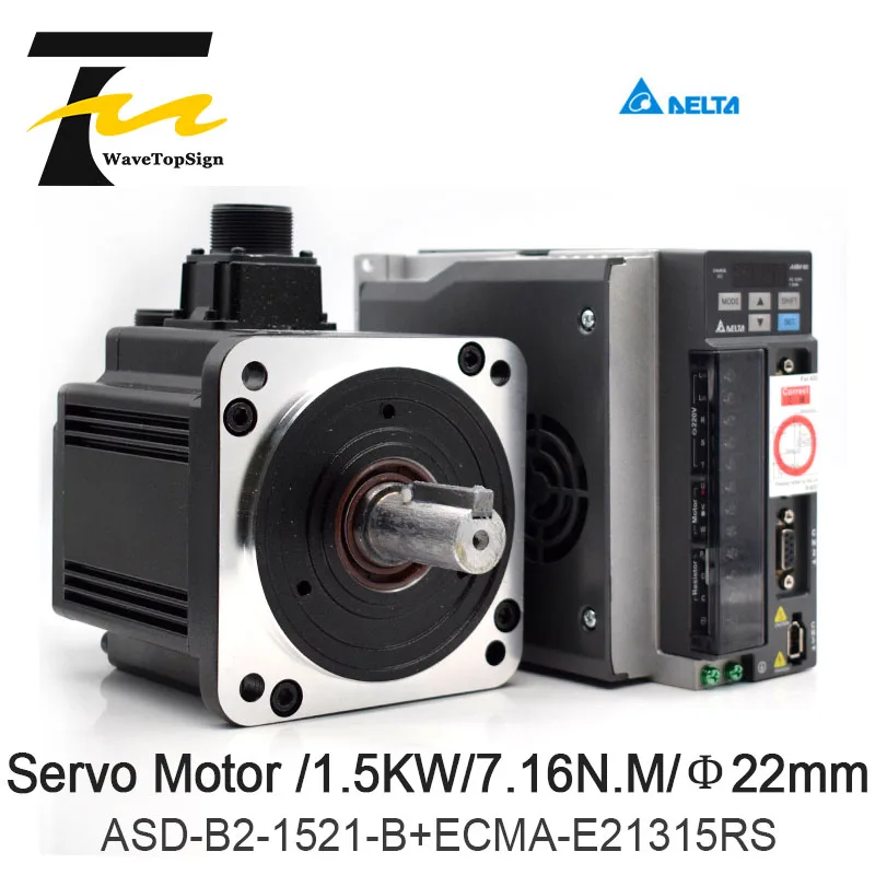 DELTA Servo Motor 1.5KW B2 Series ASD-B2-1521-B+ECMA-E21315RS+3M Wire 7.16N.M 8.3A Use For Automated Industry
DELTA Servo Motor 1.5KW B2 Series ASD-B2-1521-B+ECMA-E21315RS+3M Wire 7.16N.M 8.3A Use For Automated Industry