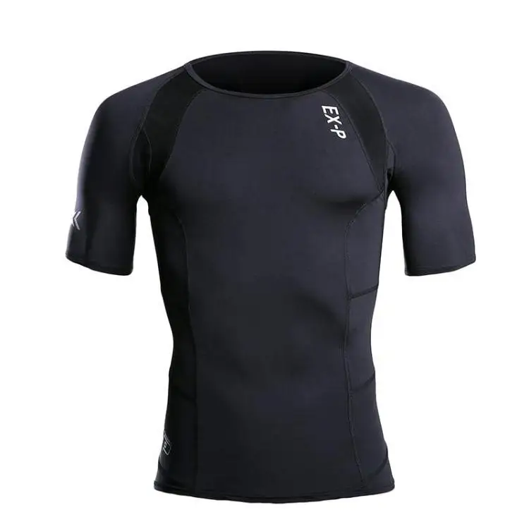 EXP brand Men's Compression Tights T shirt short sleeve Football ...