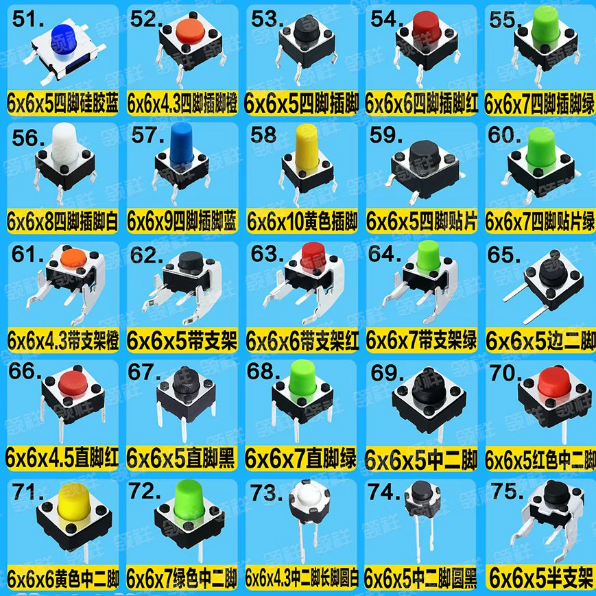 Folha Switch, SMD DIP, DIY Reparação Parte,