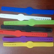 1000 шт/лот 13,56 МГц Fudan наручный браслет с технологией радиочастотной идентификации Регулируемые часы типа Силиконовый водонепроницаемый браслет