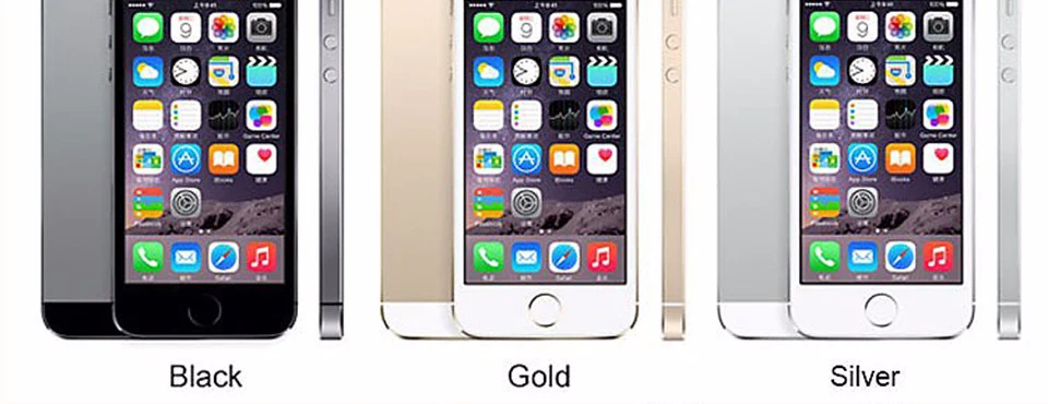 Apple iphone 5s 4G LTE 4,0 ''дисплей 16 Гб/32 ГБ/64 Гб rom WiFi gps 8MP IOS Touch ID отпечаток пальца Оригинальный разблокированный смартфон