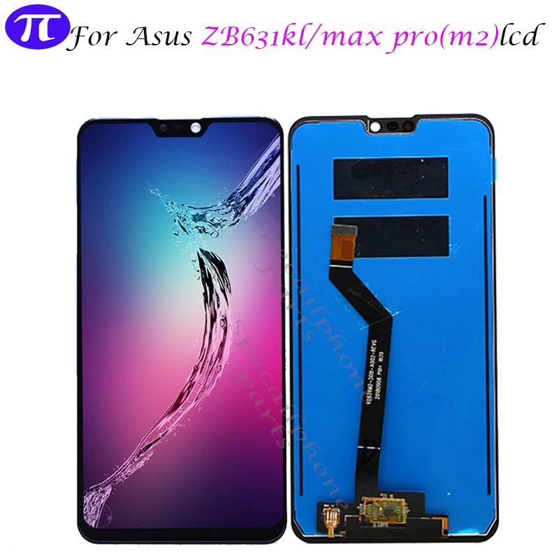 

Original LCD Screen For 6.26'' Asus Zenfone Max Pro ( M2 ) ZB631KL Full LCD DIsplay + Touch Screen Digitizer Assembly 100% test
