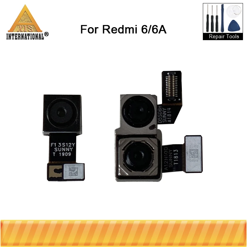 

Original Axisinternational For Xiaomi Redmi 6A Rear Back Camera Module Flex Cable For Redmi 6 Global Version Big Main Camera