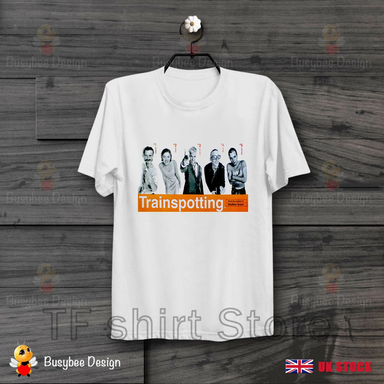 

Funny Print Men T shirt Women cool tshirt Trainspotting Cult 90s Movie Retro Cool Gift T Shirt B294