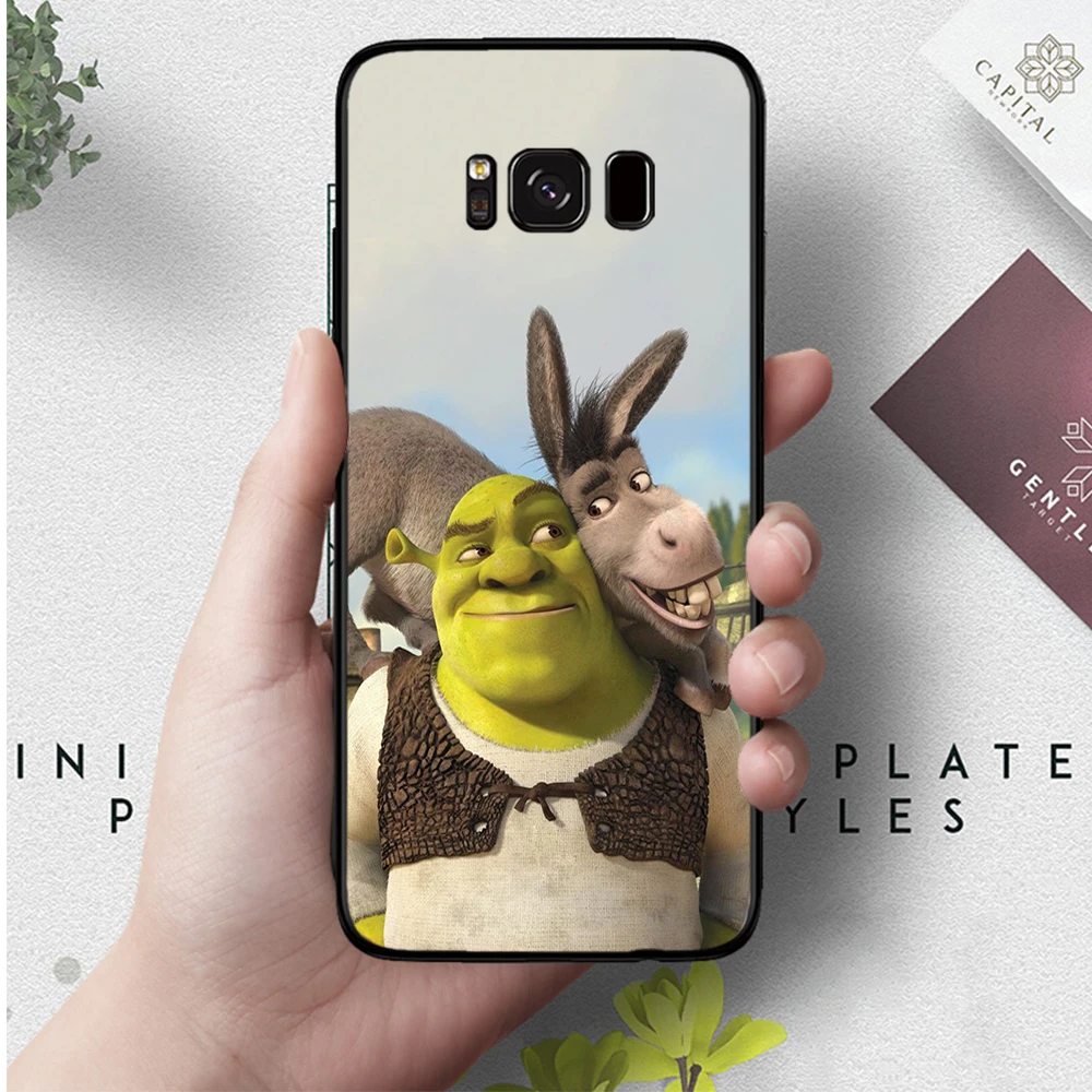 Мультфильм, значок из кинофильма "Шрек" Кун силиконовый чехол для samsung S6 край S7 S8 плюс S9 S10 S10e M10 M20 M30 M40 - Цвет: 10