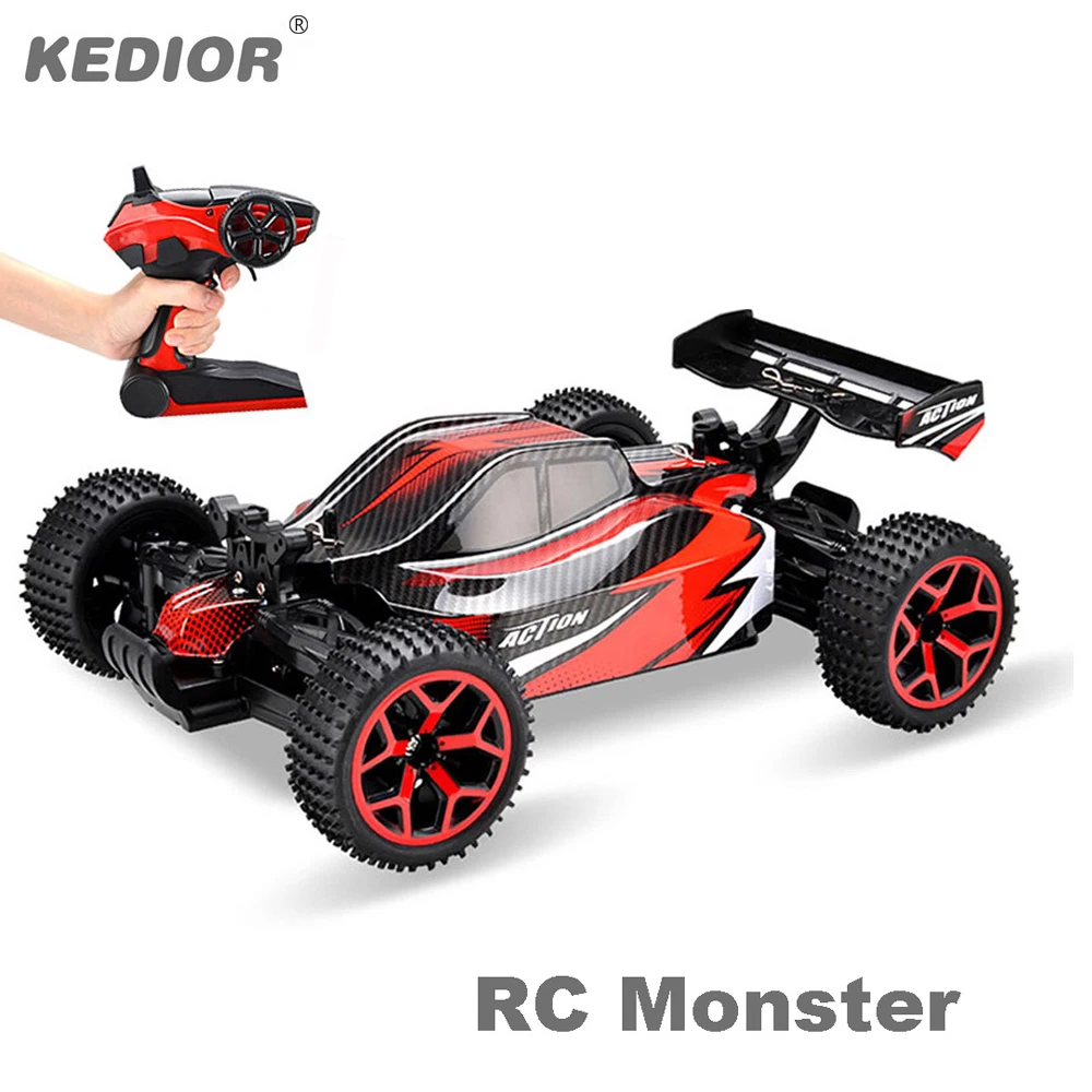 RC Рок автомобили вездеход 2 4 ГГц 4WD высокое Скорость 1:18 дистанционного Управление