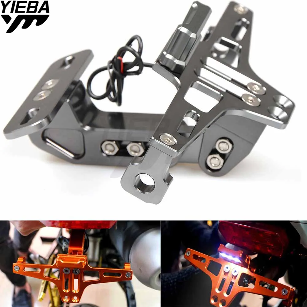 Держатель кронштейна номерного знака мотоцикла для ducati monster 696 1199 1198 1098 848 695 748/750SS
