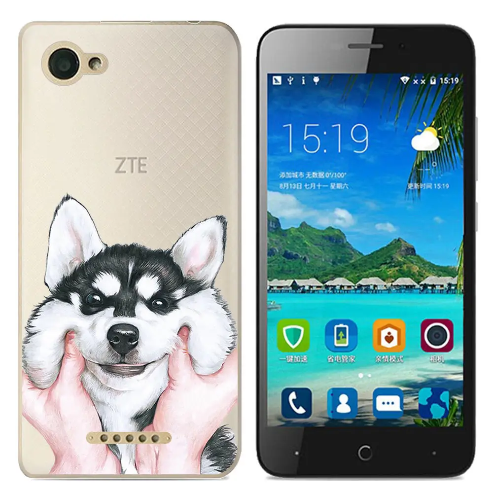 Чехол для телефона ZTE Blade A601 5 дюймовый стильная футболка с изображением