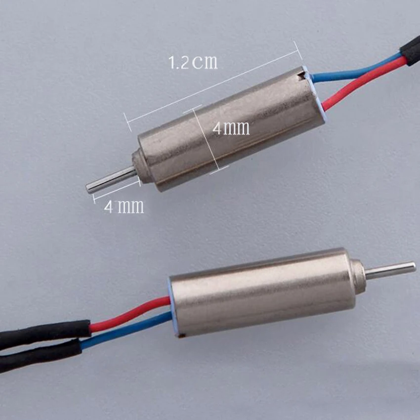 5 шт./компл. 412 полые чашки двигателя, четыре оси самолета, высокоскоростной DC Миниатюрные модели двигателя, модель двигателя 3,7 В