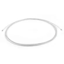 Подъемная 4 мм диаметр ПВХ покрытая Гибкая проволочная веревка из нержавеющей стали длиной 10 м