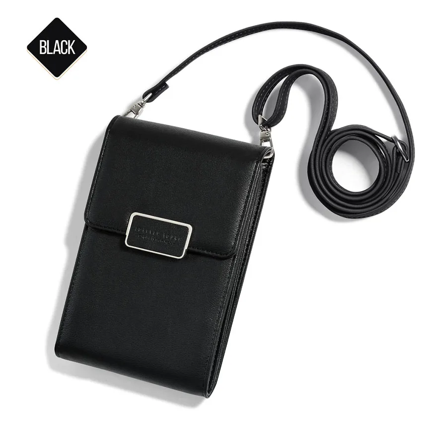 Mini Women Shoulder Bag Wallet Card Slot Phone Bag Fashion Leather Messenger Bags Lady Girls Small Cross Body Bag Handbag Pouch (19)