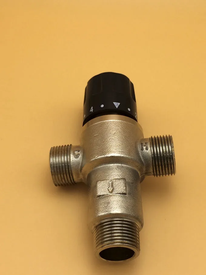 3/4"(DN20) brass solar water heater thermostatic mixer valve