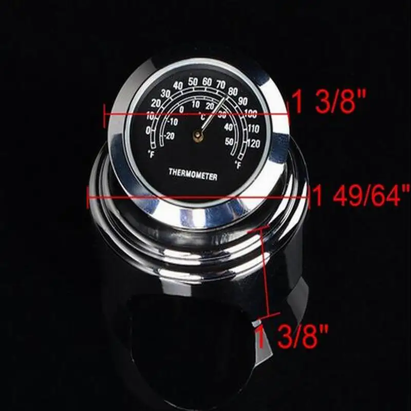 waterproof motorcycle digital temperature gauge With luminous free