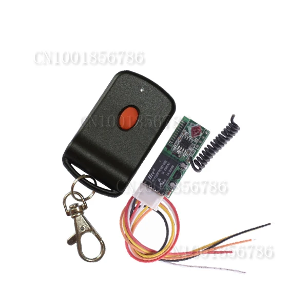 

12V 1CH Max Load 250V 3A Mini Size 39*16*12.5mm Wireless Switch Receiver Board With Remote Control Working Way Momentary
