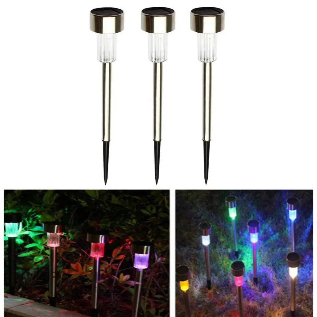

LED Solar Light Outdoor Garden Light 1pc bright white lamp bead Lawn Light Ground Pack of Lamps LED 0.5W Lamp