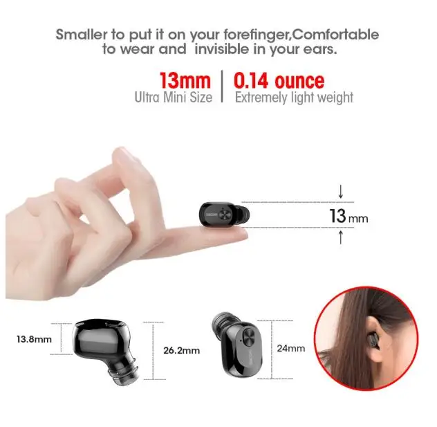 Беспроводная мини гарнитура DACOM K6H Pro K6P TWS Hi Fi стерео Bluetooth наушники для iOS|Наушники