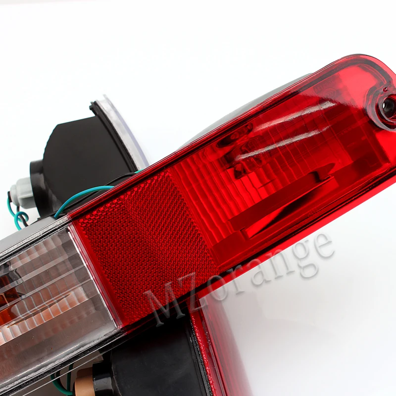 MZORANGE отражатель заднего бампера для Mitsubishi PAJERO V73 2003 2007 задние противотуманные