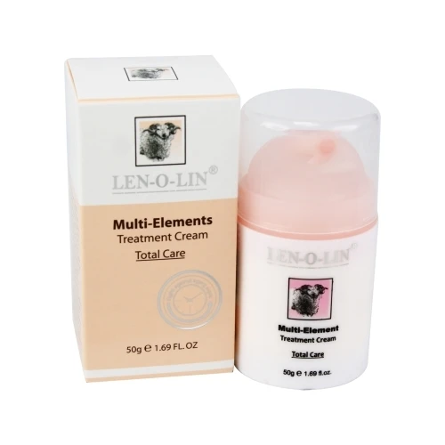 Len O Lin Lanolin Multi Elements Treatment Cream Total Care 50g