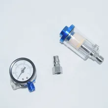 Сепаратор воды регулятор давления воздуха масла сепаратор воды Краскораспылитель пистолет регулятор фильтр