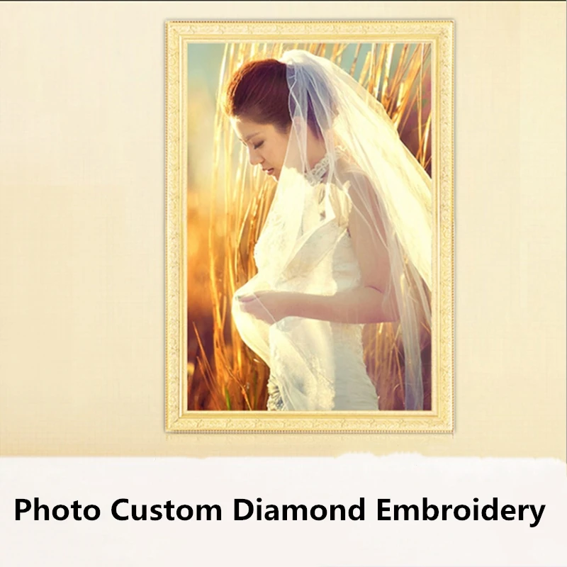 

5D DIY Diamond Painting! Private custom! Photo Custom!Make Your Own Diamond Painting Full Square Diamond Rhinestone Embroidery