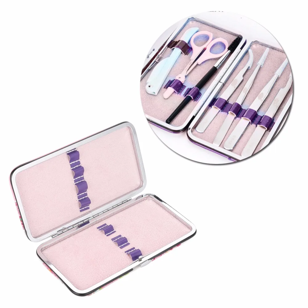 Professional Tweezer Storage Box Case Organizer for Eyelashes Extension