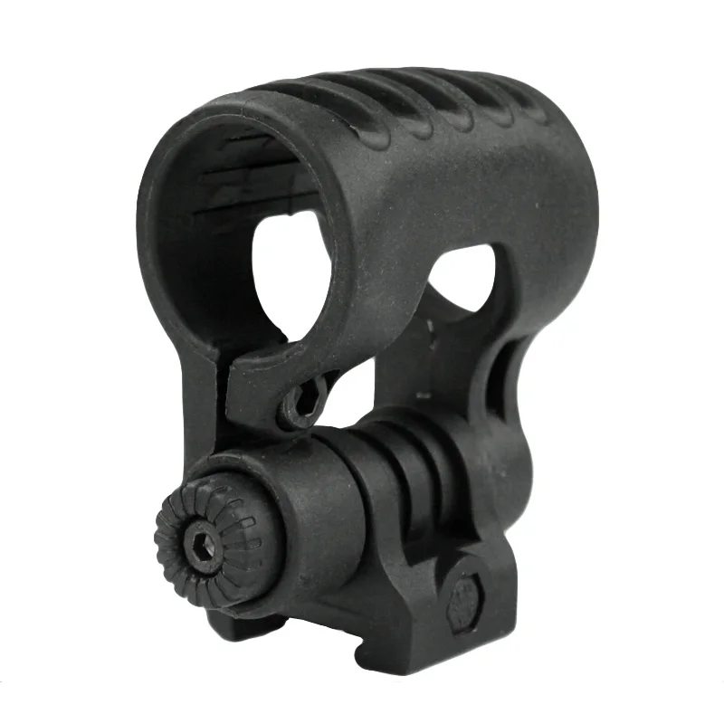 Tactical Flashlight Clamp Adjustable Tactical Light Mount to Hold 25