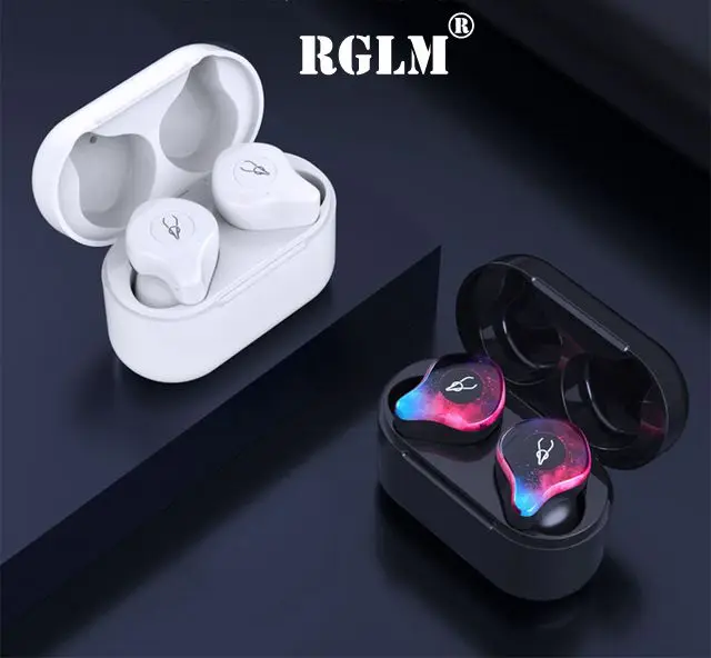 RGLM Шабаш X12pro Твинс мини 3D стерео звук, новый V5.0 Bluetooth наушники Невидимый True Беспроводной Водонепроницаемый спортивные наушники