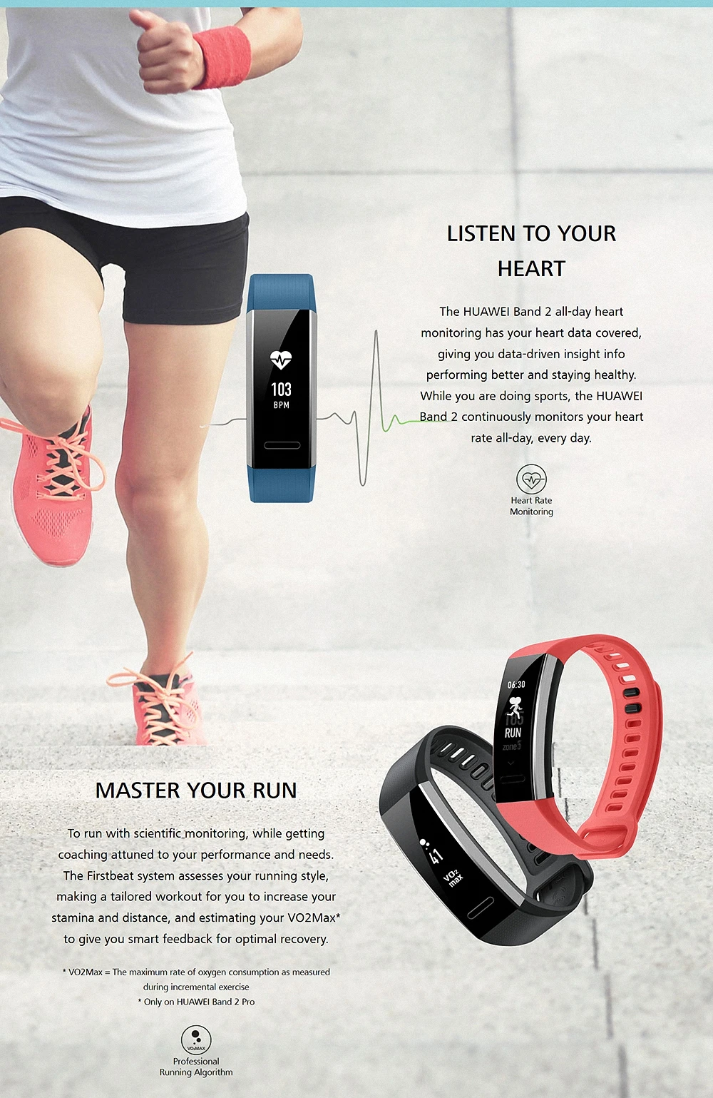 Huawei Band 2 Pro B29 B19 Smart Bracelet with GPS for Swimming Wristband,Heart Rate Monitoring,Push message,Waterproof Bluetooth (5)