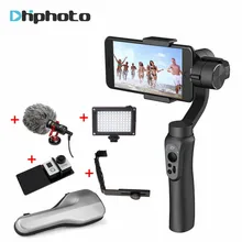 Zhiyun Smooth Q Handheld 3-Axis Gimbal Stabilizer App Control for Gopro 5 Action Camera for iPhone X 7 Plus Samsung smartphone