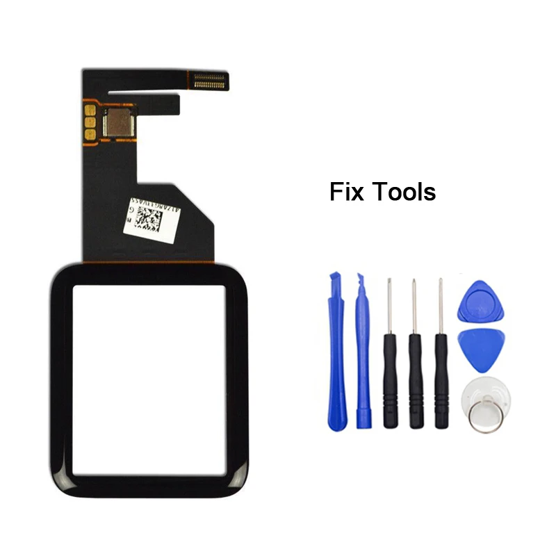 

LOVAIN 1Pcs Pre-tested 38mm 42mm For Apple Watch Series 1 Touch Screen Digitier Outer Panel Sensor With Flex Cable Data Write