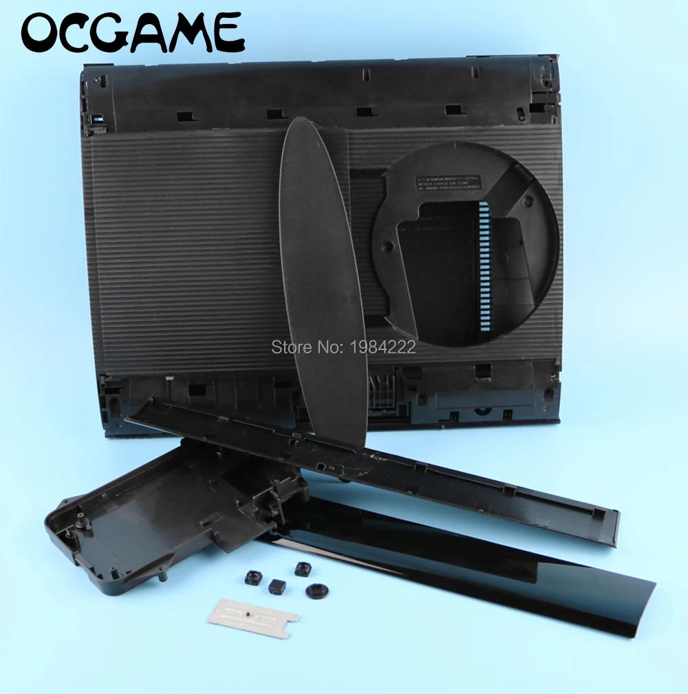Высококачественный черный чехол с полным покрытием корпуса для Playstation 3 PS3 Super Slim