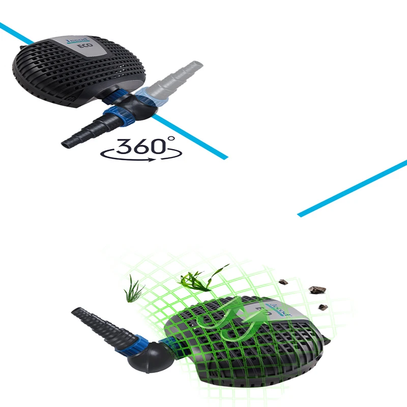 12000л/ч Jecod/Jebao XOE 12000 супер низкая мощность погружной эко водяной насос для сада