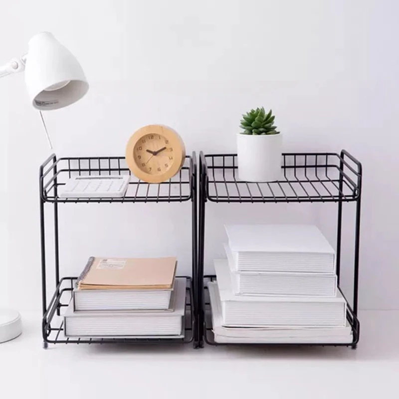 

Double-Layer Tableware Storage Rack Holder Shelf Dish Drain For Kitchen Storage Racks Holders Tools Shelves