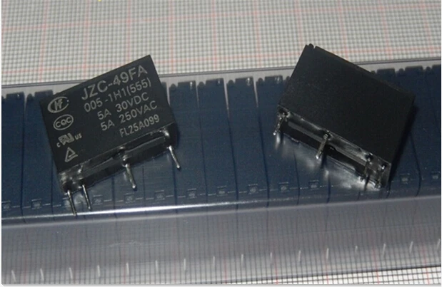 

HOT NEW JZC-49FA-005-1H1 JZC-49FA 005-1H1 5VDC 5V 5A RELAY DIP4