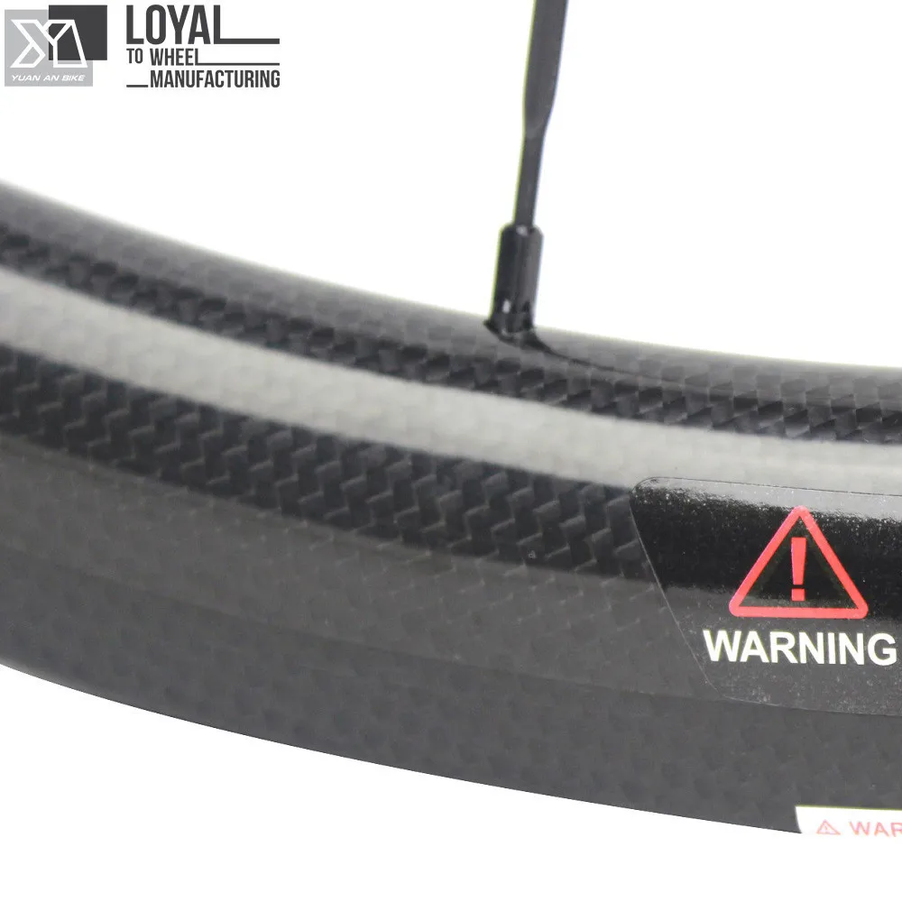 700c углеродное Велосипедное колесо 38 мм глубина 25 ширина u образная Aero Road Wheelset Clincher