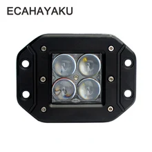 Special Offers ECAHAYAKU 1 Pcs LED Work Light Bar 20W 4D Flush Mount Pod Spot Beam Offroad Driving Lights for Ford Jeep SUV ATV 4x4 4WD Truck Special Offers ECAHAYAKU 1 Pcs LED Work Light Bar 20W 4D Flush Mount Pod Spot Beam Offroad Driving Lights for Ford Jeep SUV ATV 4x4 4WD Truck