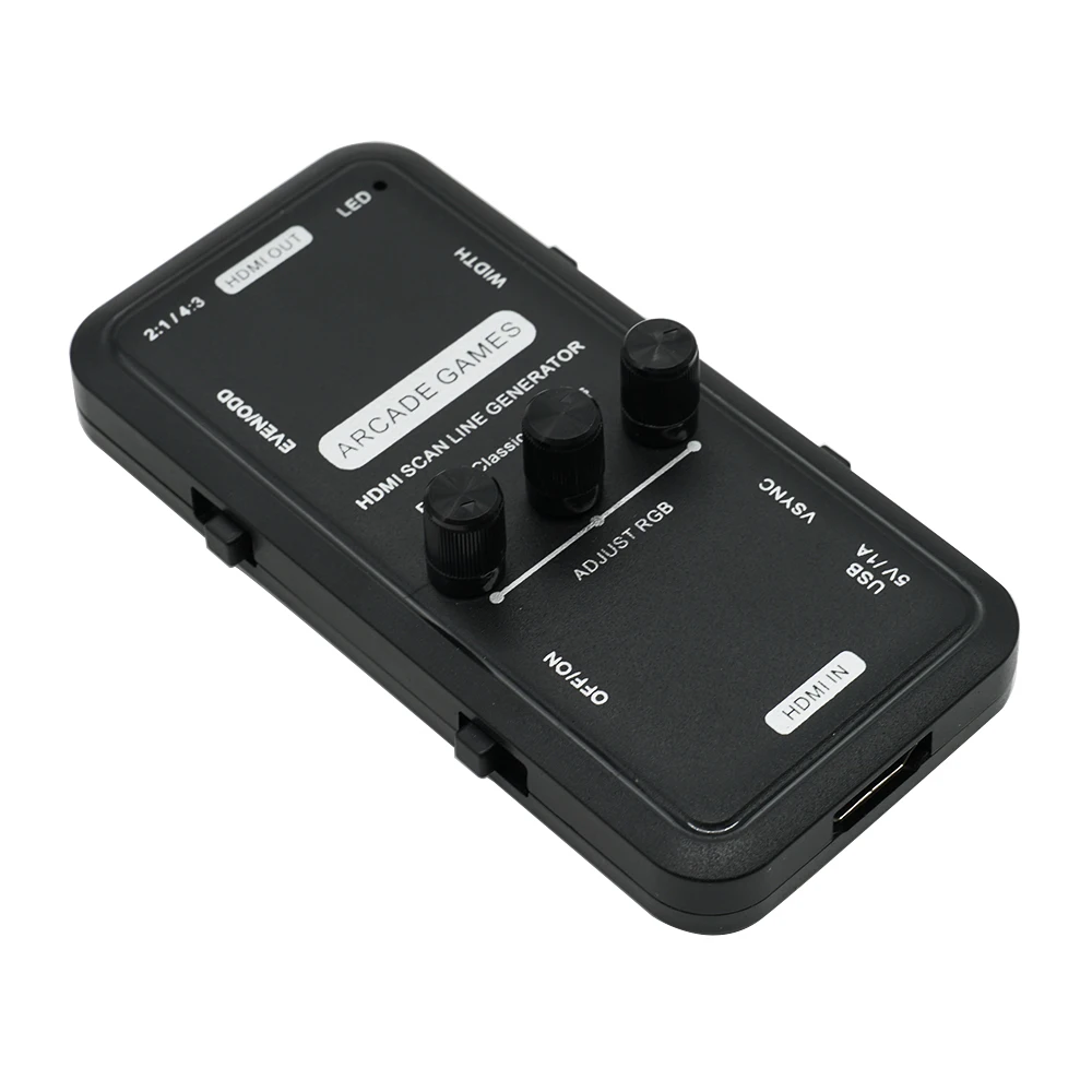 

for HDMI Scanline Generator Scanner for Retro Games / Gamers / MAME / Emulators / Arcades for Switch / xbox 360 / PS4
