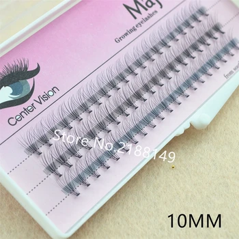 

3 trays High Quality curl False Eyelashes Natural Fake Eye Lashes makeup tips Bigeye Long False Eye Lashes 8mm 10mm 12mm