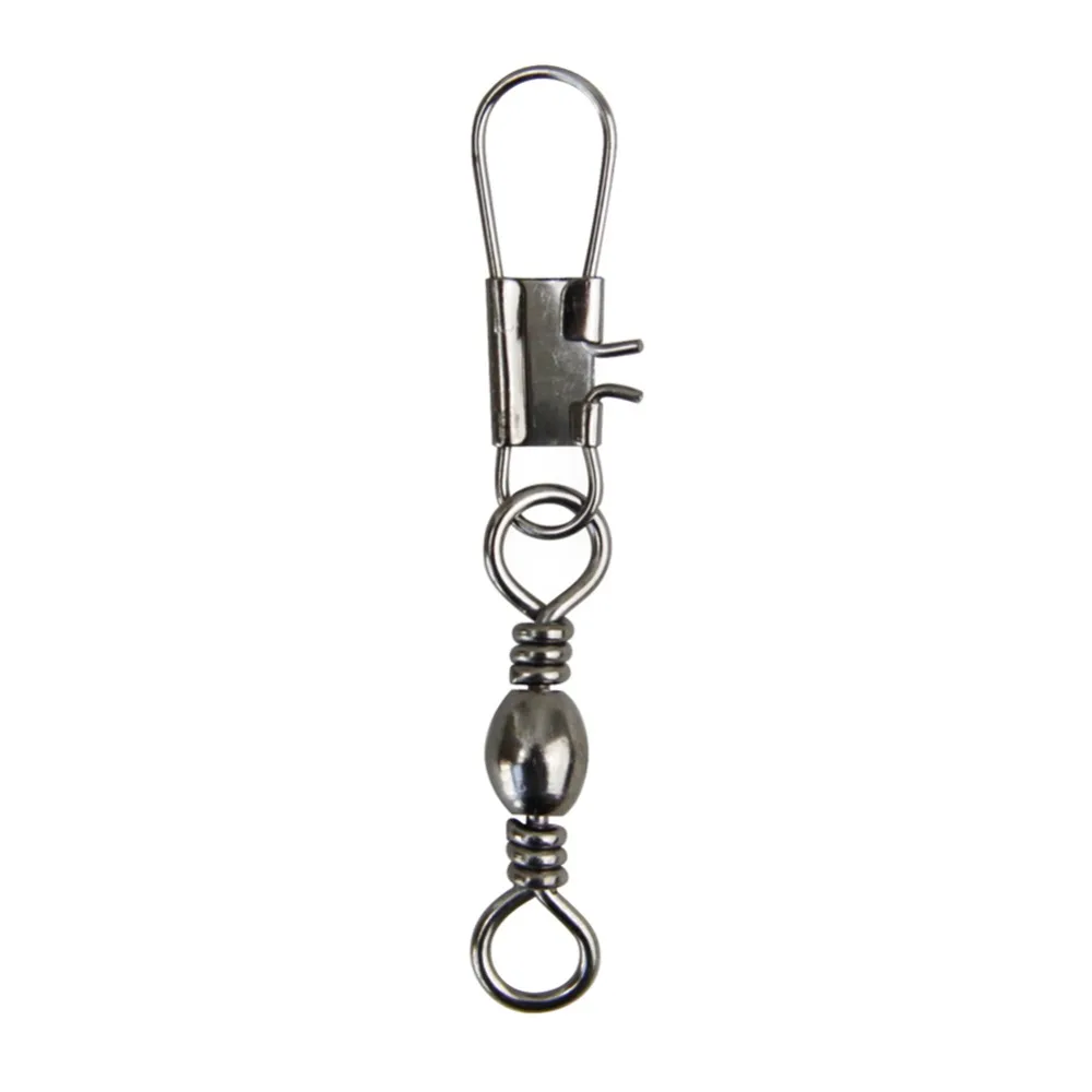 Free Shipping 50pcs Stainless Steel Rolling Swivel Snap Heavy Duty Ball