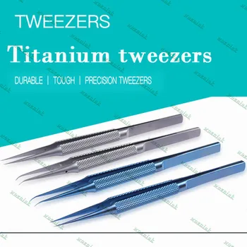 

Mobile phone repair tweezers superhard titanium alloy ultra sharp 0.15 mm the magnetization special microscope fingerprint fly l
