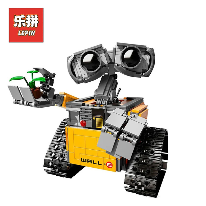 

Discount Lepin 16003 Idea Robot WALLE Toys Model Building set Self-Locking Bricks Blocks DIY Children Educational Birthday Gifts