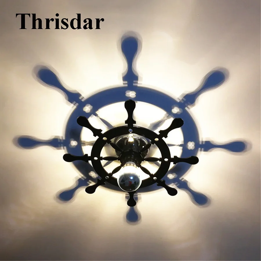

Thrisdar E14 5W Creative Shadow Led Wall Lamp Acrylic Bedside Reading Light Living Room Foyer Home Lighting Wall Sconces Lamps
