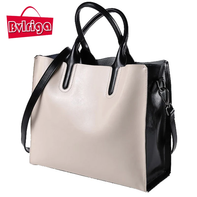 BVLRIGA 100 genuine font b leather b font bag designer font b handbags b font high