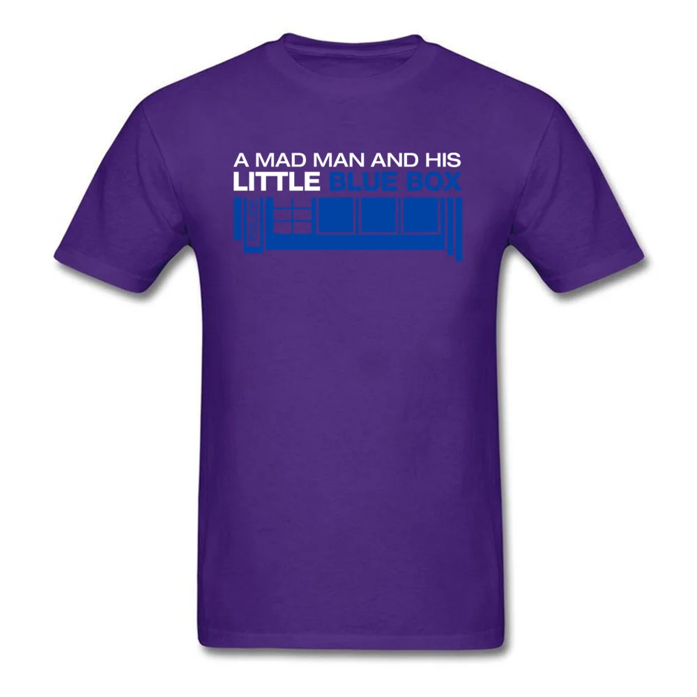 Mad man T Shirt for Men cosie Labor Day Tops T Shirt Short Sleeve Funky Custom T Shirt Round Neck All Cotton Top Quality Mad man purple