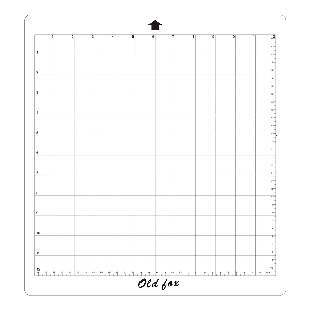 

Replacement Cutting Mat Transparent Adhesive Mat with Measuring Grid 12 * 12 Inch for Silhouette Plotter Machine
