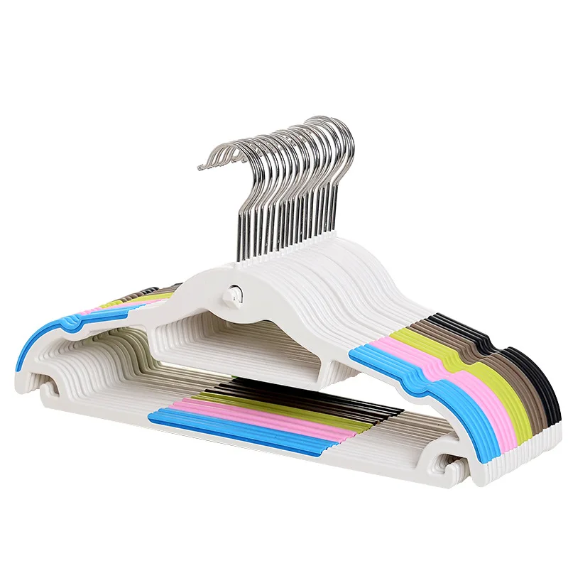 TCHY 10pcs/set Clothes Hanger Multifunction Storage Clothespin Hook