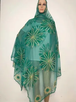 

French with stones high quality beaded headtie african head ties wrapper nigerian scarf fabric for women 3piece/lot JT