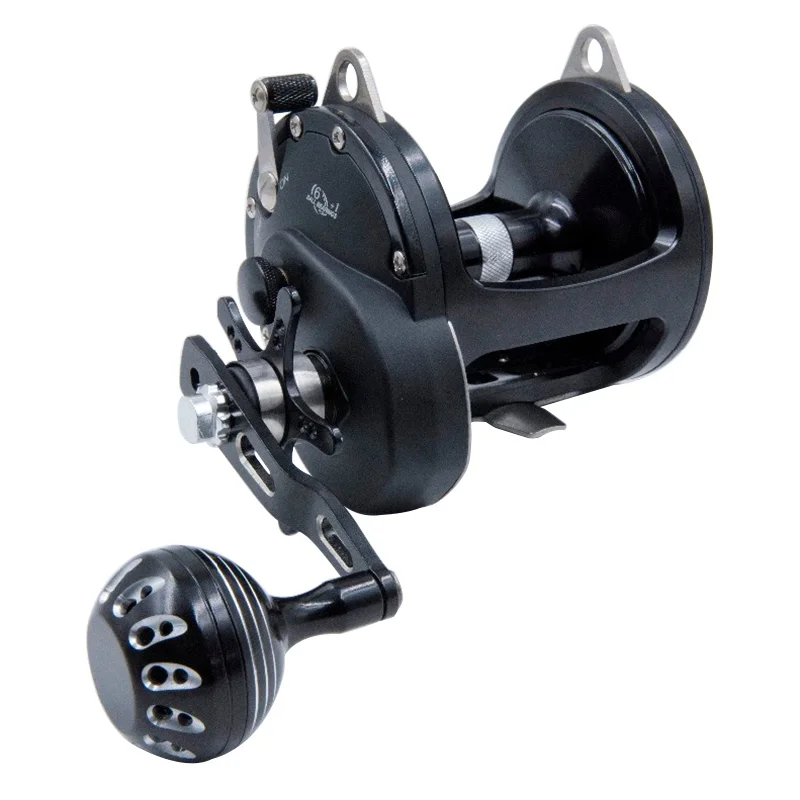 2019 New V7 Trolling Reel 4.1:1 Gear Ratio 6+1BB 30Kg Drag Power Right Hand Bait Casting Boat Fishing Drum | Спорт и развлечения